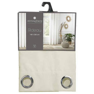 Perdea Atmosphera Memo, 140x260 cm, Gri ivoriu