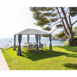 Foișor Hesperide Santorini, culoare ardezie, 3x4 m