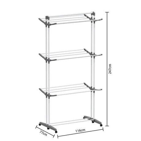 Uscător de rufe modular 5five Sinai, metalic, 24 m