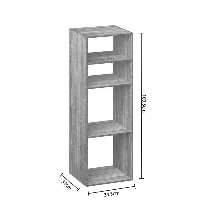 Рафт 5five Mix'n Modul, 2+2 отделения, MDF, 35x32x101 cm
