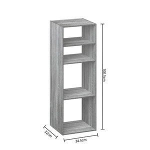 Рафт 5five Mix'n Modul, 2+2 отделения, MDF, 35x32x101 cm