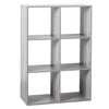 Raft 5five Mix'n Modul, 6 compartimente, MDF, 68x32x101 cm