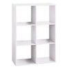 Raft 5five Mix'n Modul, 6 compartimente, MDF, 68x32x101 cm