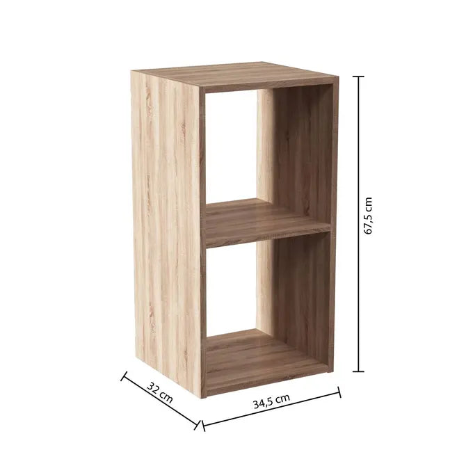 Рафт 5five Mix'n Modul, 2 отделения, MDF, 35x32x68 cm