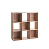 Raft 5five Mix'n Modul, 9 compartimente, MDF, 101x32x101 cm