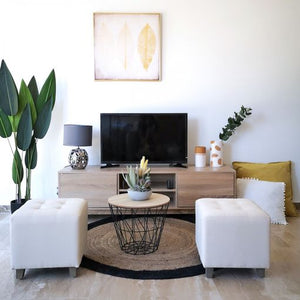 Masă laterală Atmosphera Kumi, Metal, 38 cm