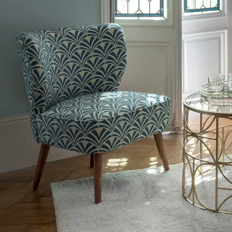 Fotoliu Kiara, albastru