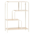 Конзолна маса 5five, 4 рафта, MDF, Бежова, 76 cm