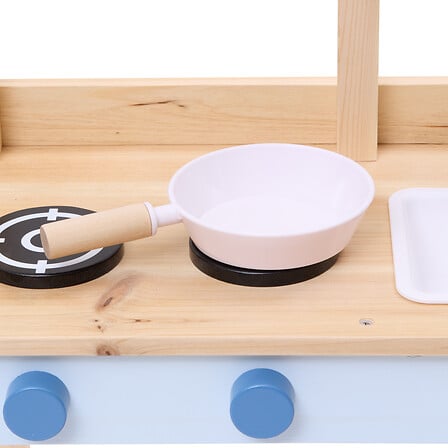 Atmosferă de magazin pentru copii din lemn Aksel, 60x99 cm, MDF, Verde