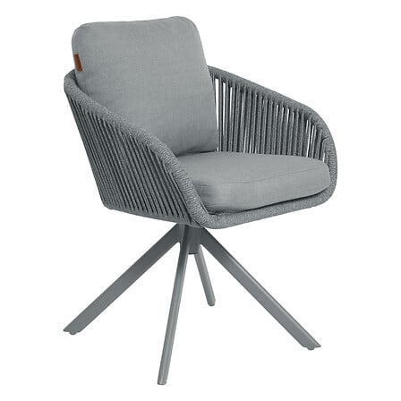 Swivel armchair Pyvo graphite