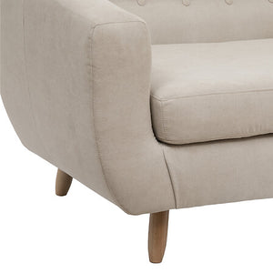 Canapea retro cu trei locuri, 184x82x87 cm