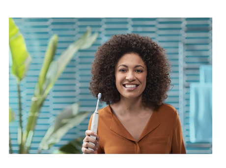 Periuță de dinți electrică Philips Sonicare DiamondClean HX9911/27, 62.000 oscilații/min, 4 moduri, 3 niveluri, Alb