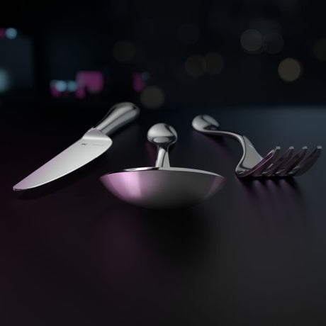 Set de tacâmuri WMF Merit Protect, inox, 30 piese, argintiu