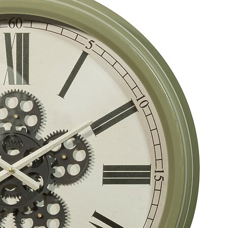 Стенен часовник atmosphera Argo, механизъм, метал и стъкло, Ø52 cm