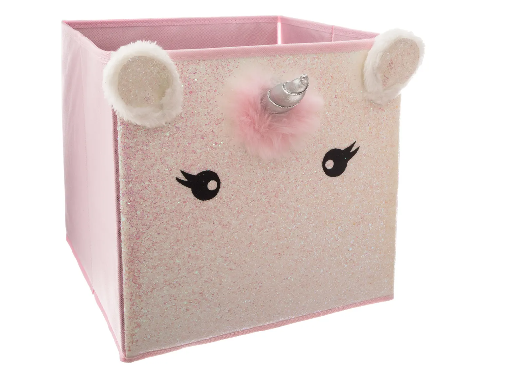 Cutie de depozitare pentru copii Atmosphera Unicorn, 29x29 cm