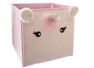 Cutie de depozitare pentru copii Atmosphera Unicorn, 29x29 cm
