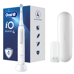 Periuță de dinți electrică Braun Oral-B iO4, albă