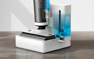 Aspirator Deerma, 230 W, 5000 mAh, 700/500 ml, Alb