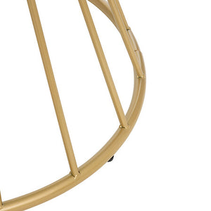 Masă de cafea Atmosphera Rayo, 70x40 cm, efect de marmură