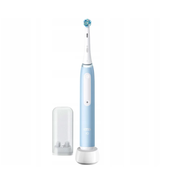 Periuță de dinți electrică, Oral-B iO Series 3 Ice Blue 730850, Alabastr, Albastru