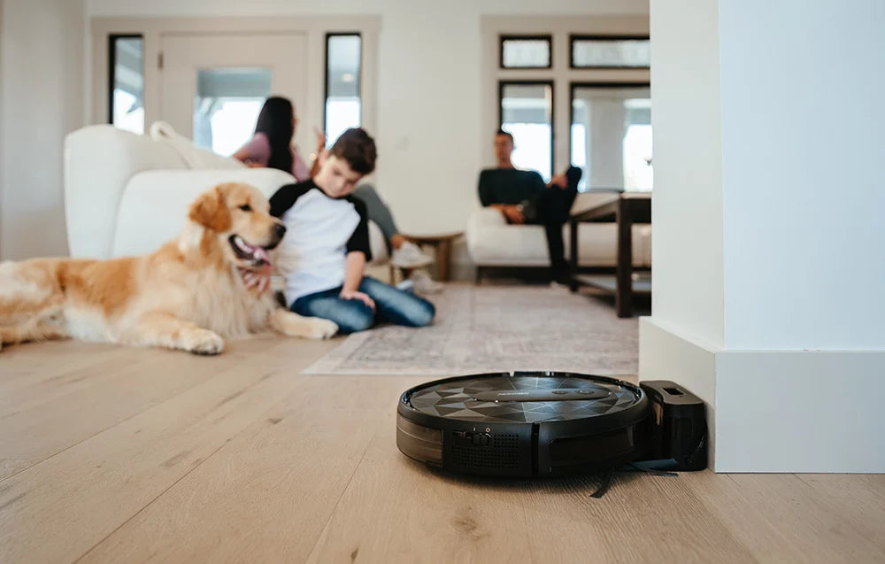 Aspirator robot AIRROBO P20, 35 W, funcționare 120 min, recipient 600 ml, filtru HEPA, negru