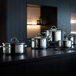 Set de cratițe WMF Provence cu capac, 5 piese, inox, inducție