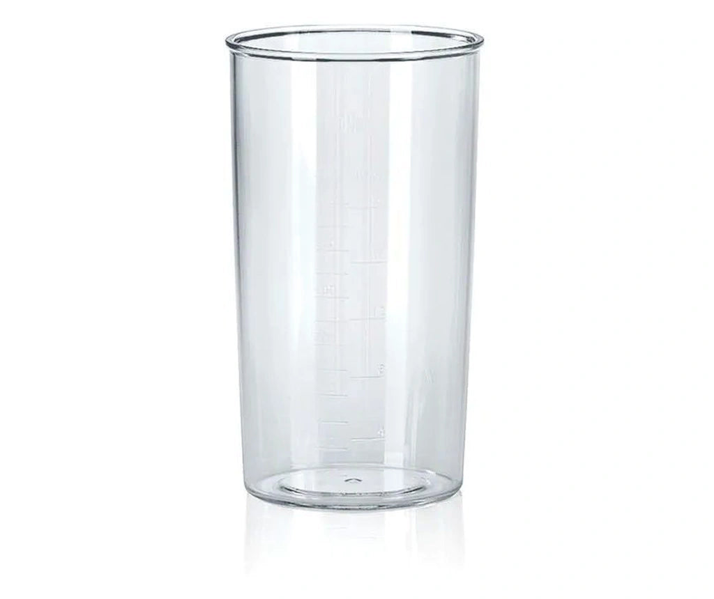 Blender pentru sos Braun MultiQuick 3035 WH, 700W, 2 viteze, Tocător 0.5 l, Pahar gradat din sticlă 0.6 l, Sârmă, Alb/Albastru