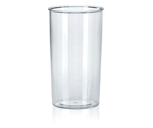 Blender pentru sos Braun MultiQuick 3035 WH, 700W, 2 viteze, Tocător 0.5 l, Pahar gradat din sticlă 0.6 l, Sârmă, Alb/Albastru