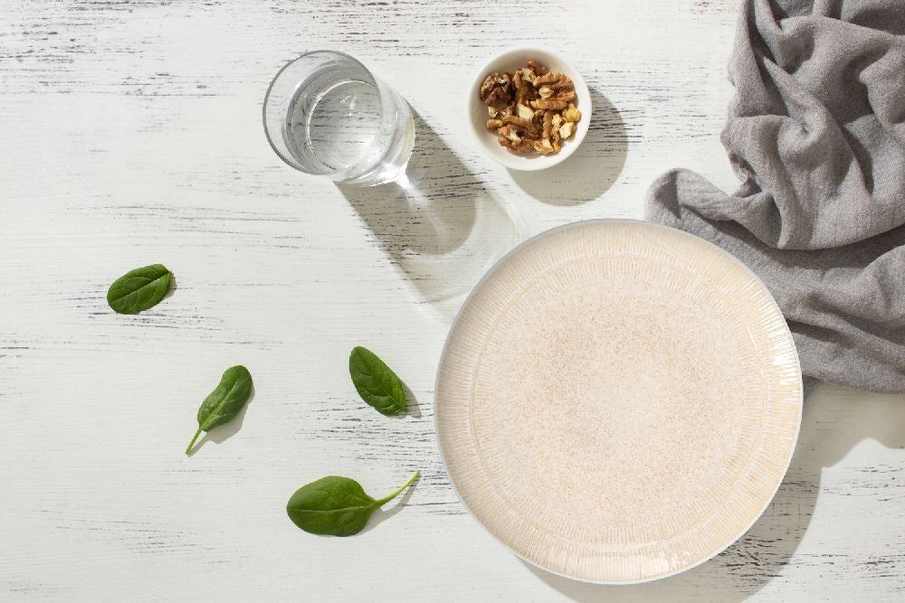 Farfurie principală LA MEDITERRANEA Calobra Cream, 26 cm, porțelan