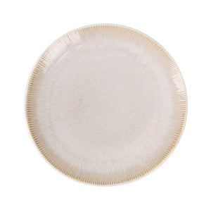 Farfurie pentru desert LA MEDITERRANEA Crema Calobra, 21 cm, portelan