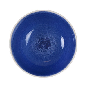 Bol adânc LA MEDITERRANEA Calobra Albastru, 18x9 cm, porțelan