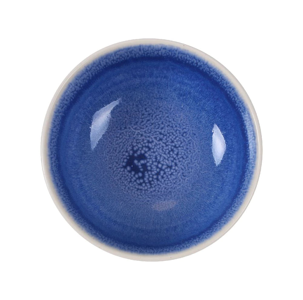 Bol LA MEDITERRANEA Calobra Blue, 16x6 cm, portelan
