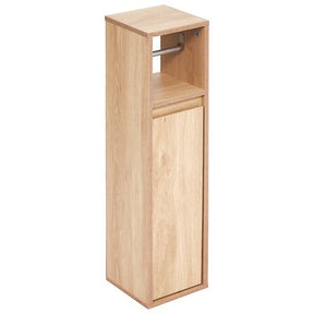 Стойка за тоалетна хартия с резерв 5five, Бежова, 78 cm