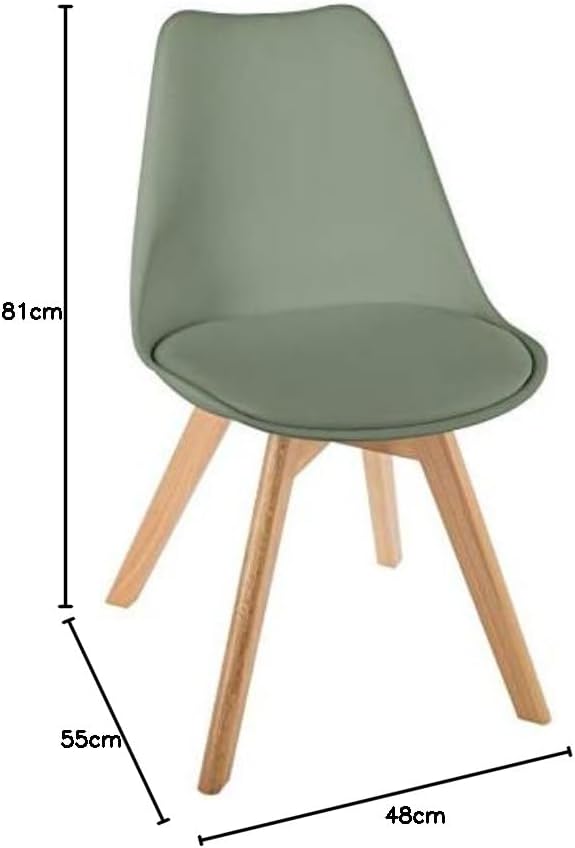 Scaun de masă Atmosphera Baya, Polipropilenă, Fag