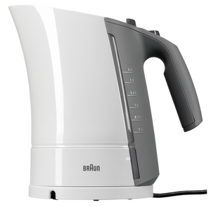 Fierbător electric Braun WK300, 1,6 L, 2200 W, Alb