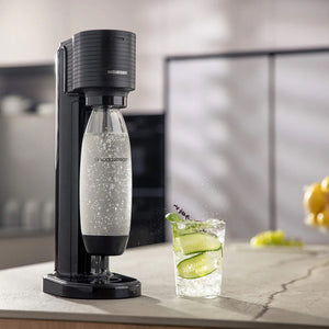 Aparat de băut carbogazos Sodastream Gaia, negru