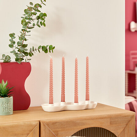 Sfeșnic atmosferă Cheri, ceramică, 32 cm