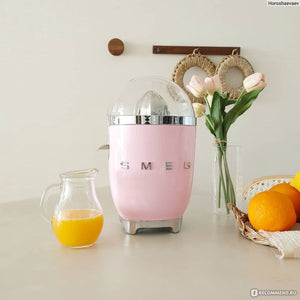 Presă de citrice Smeg CJF11PKEU, 70 W, Roz