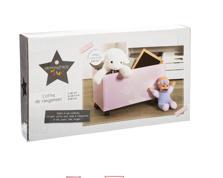 Coș pentru copii Atmosphere Bazar, 48x28x28 cm