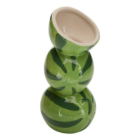 Vază decorativă Atmosphera Kian, H.37cm, Coral