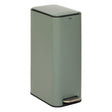 Кош за боклук с педал 5five Delta Slim, Метал, 30L, Зелен