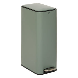 Кош за боклук с педал 5five Delta Slim, Метал, 30L, Зелен
