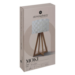 Lampă de masă Atmosphera Moki, 55 cm, Bambus