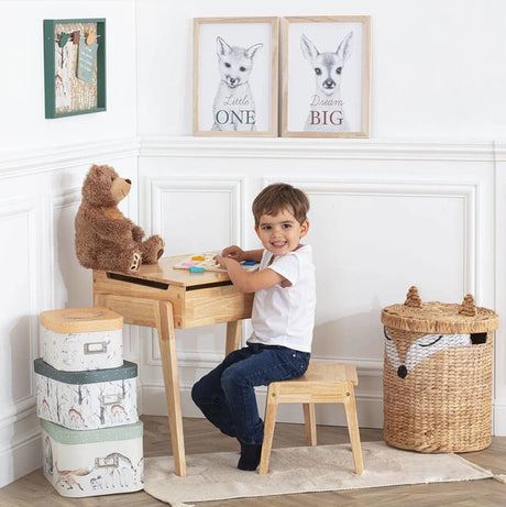 Set de cutii de depozitare pentru copii Atmosphera Forest, 3 buc.