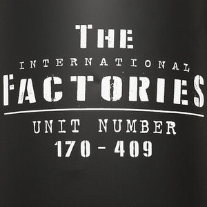 Puf Atmosphera Joao, Metal, Negru