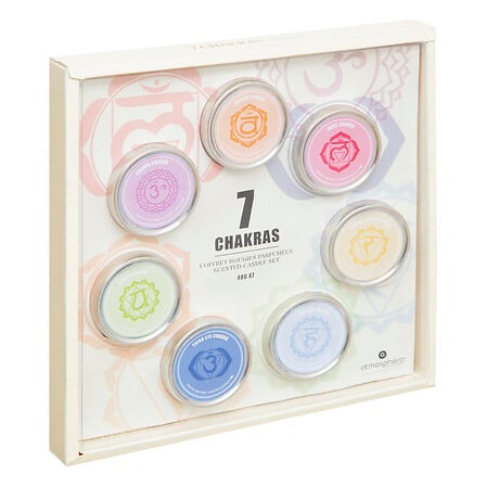 Set of 7 Chakra candles 48 g