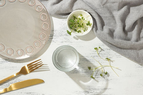 Farfurie pentru desert LA MEDITERRANEA Almudena Grey, 21 cm, portelan