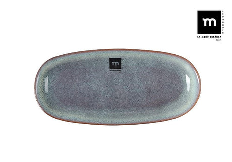 Platoul oval LA MEDITERRANEA Melow, Porțelan