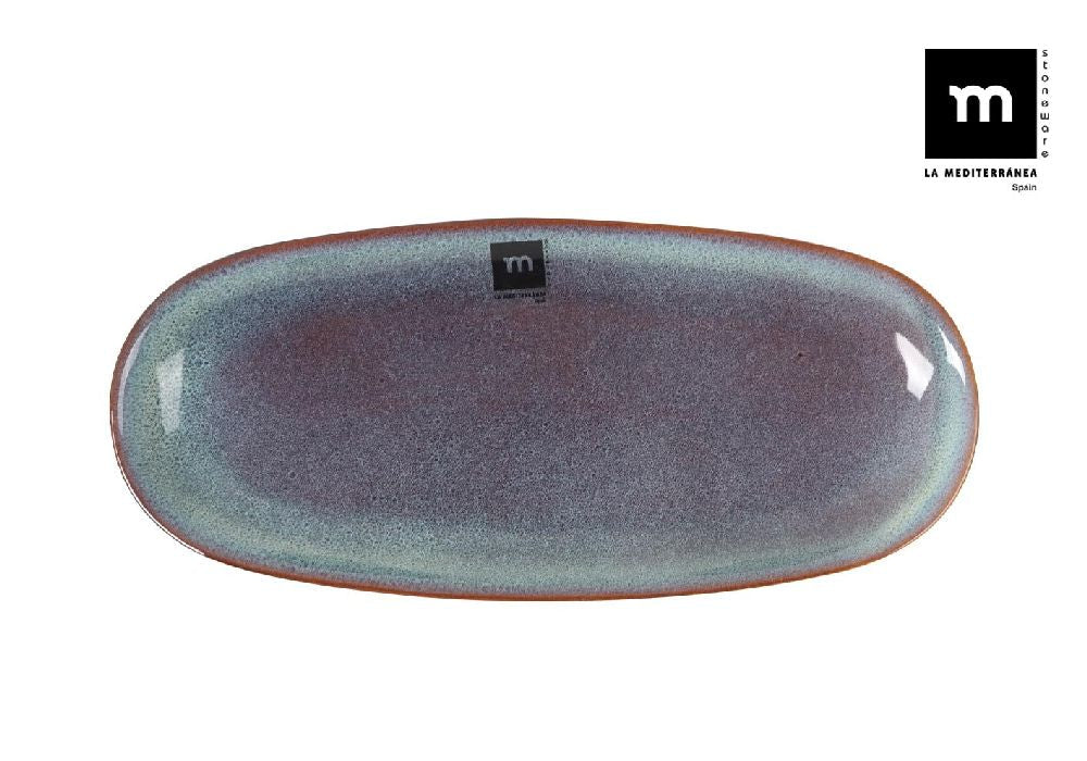 Platoul oval LA MEDITERRANEA Melow, Porțelan