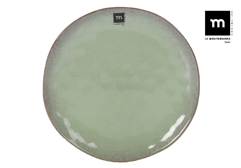 Farfurie principală LA MEDITERRANEA Macarella Green, 27 cm, porțelan